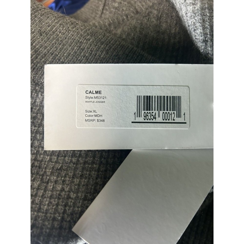 Johnny Was CALME Cashmere Waffle Jogger Size XL NEW W/TAGS $348 - Picture 6 of 10